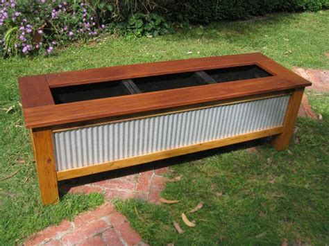 diy sheet metal planter box|5 gallon planter box plans.